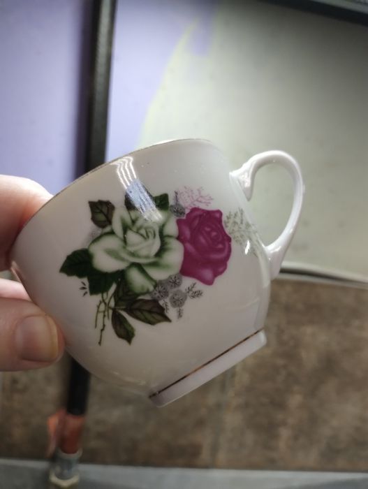 Винтажные чашки, Англия, Германия, Китай Тянзыньський фарфор.