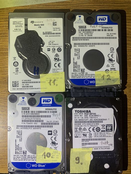 Жесткий диск HDD Seagate 1TB 2.5