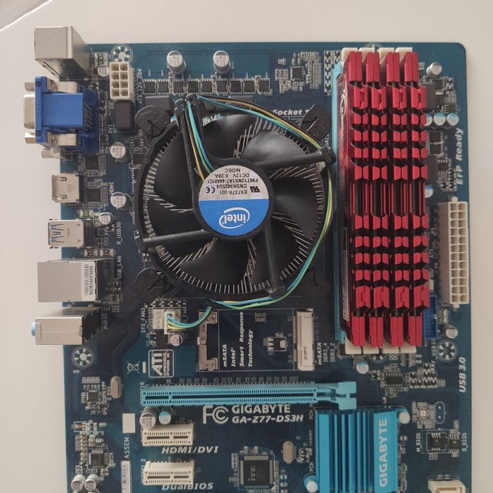 Komputer Intel i5 3,2GHz + 16 GB RAM RipjawsX + GIGABYTE GA-Z77