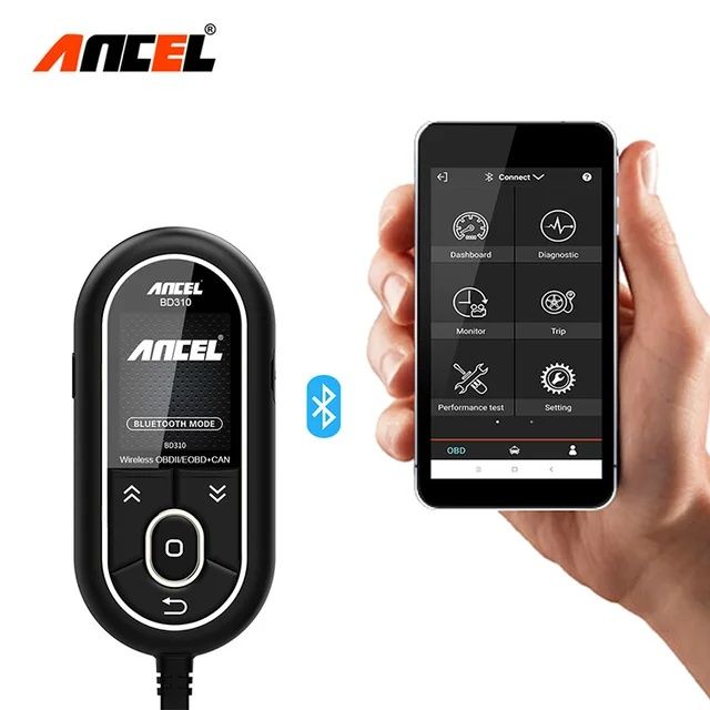 Ancel BD310 OBD2 Bluetooth scanner de diagnóstico avarias Auto NOVO