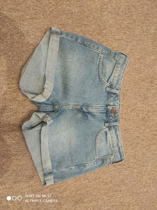 Spodenki jeans r.34