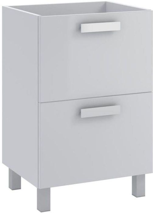 Szafka pod umywalkę 51 cm biała Visage New