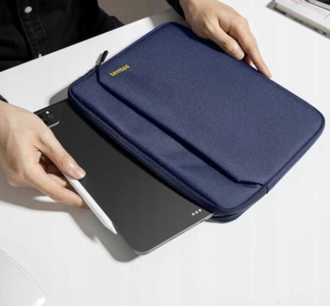 Tomtoc Sleeve - iPad 10,9" / iPad Pro 11", ciemnoniebieski Slim Etui