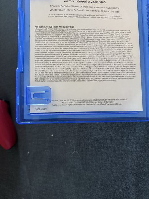 Gra metal gear solid 3 snake eater ps5