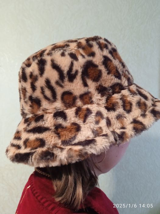 Шапка - Панама жіноча хутряна.
