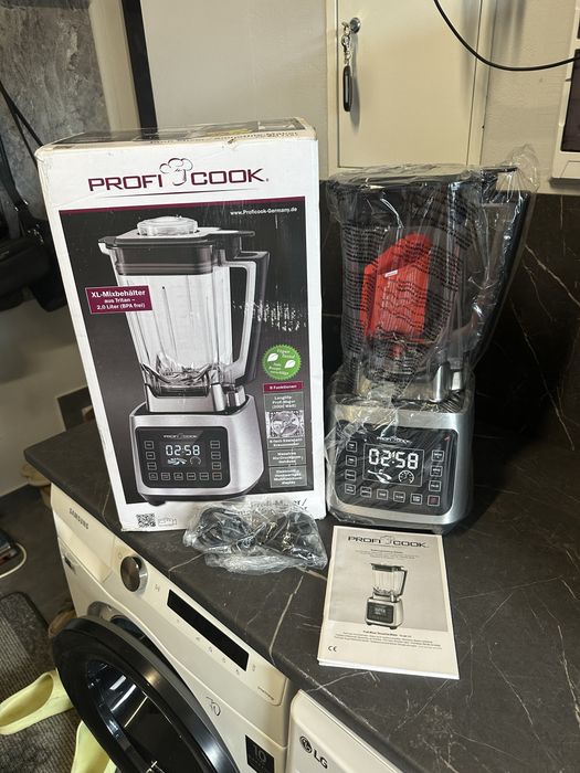 Професійний блендер ProfiCook PC-UM 1127 (2000 Вт, чаша 2 л) – Новий / В ідеалі