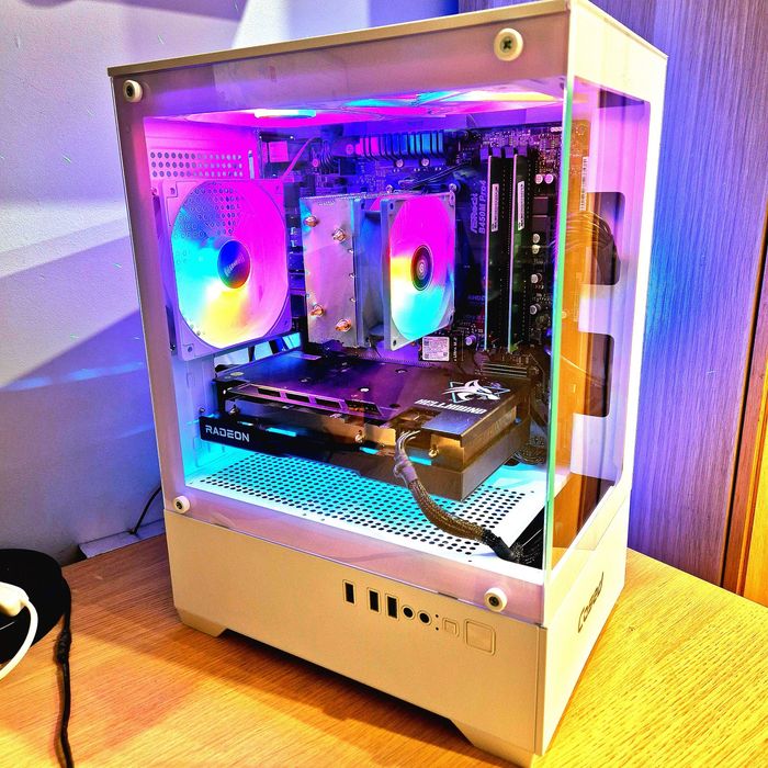 Komputer RX6600XT/rtx3060ti/r5 5500/16gb ram/Gamingowy Okazja Gwarancj