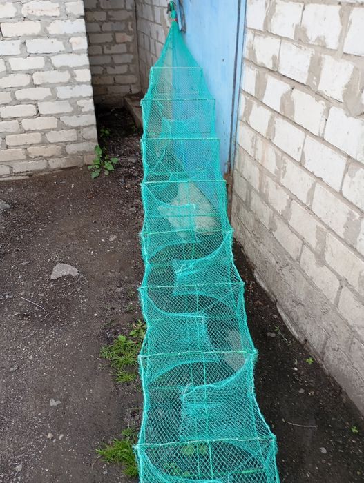 Раколовка гармошка,8 метров, рачница, кишка, баян