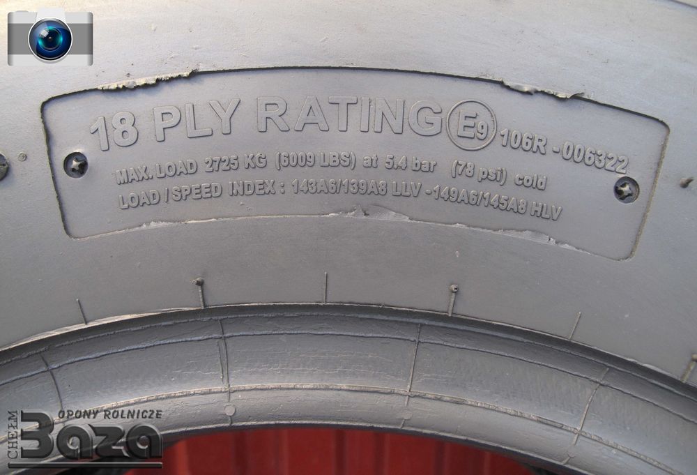 BAZA Opona leśna 11.5/80-15.3 VKT Tyres 18PR TL Extra Mocna + Tani Kurier !
