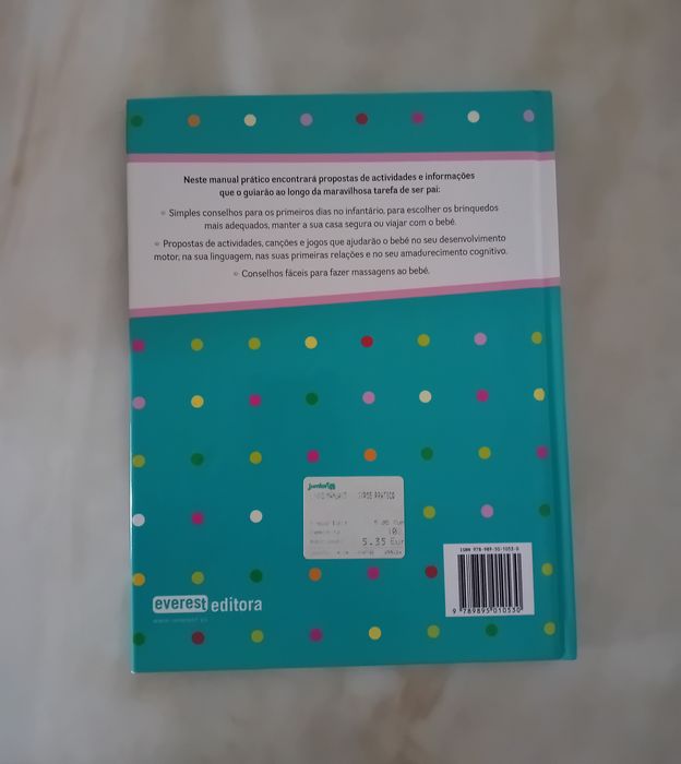 Livro semi-novo Bebé