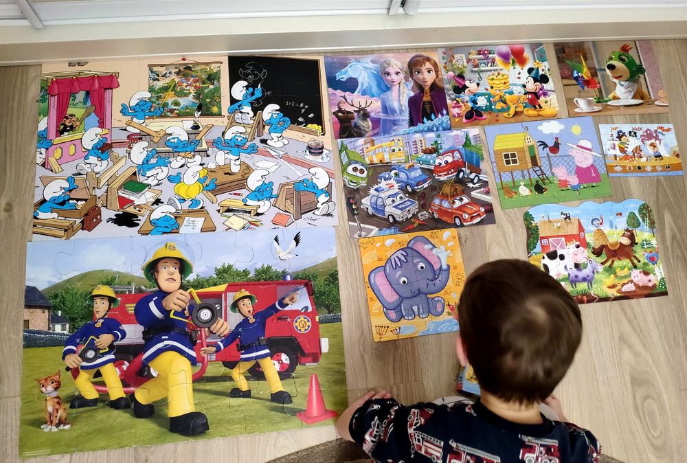 Пазли Trefl від  3+. Різний формат, стан, ціна.