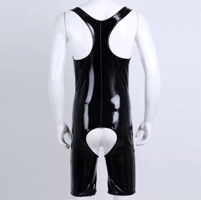Чоловічий латексний комбінезон