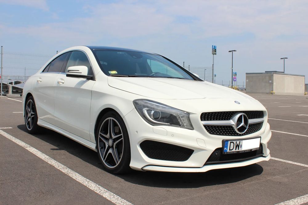 Mercedes-Benz CLA CLA 250 z pakietem AMG jakie jest każdy widzi...