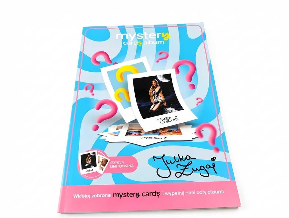 H017 Julka Żugaj Mystery Cards Album Edycja Limitowana Kolekcjonerski Binder Klaserek Na Karty Zdjęcia Kolekcja Dla Fanów Zugajki Idealna Pamiątka