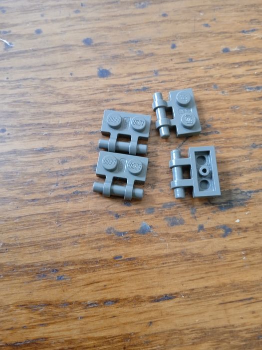 Stare szare klocki lego2540