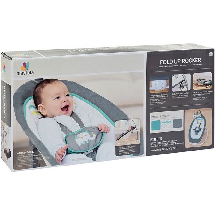 Шезлонг гойдалка Fold up rocker. Нова