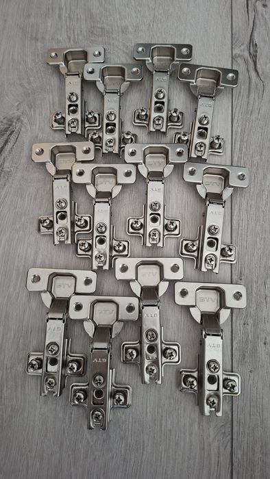 Zawias meblowy puszkowy 12szt.
