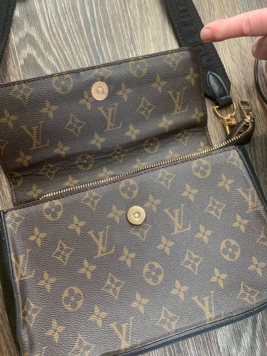 Жіноча сумка коричнева louis vuitton