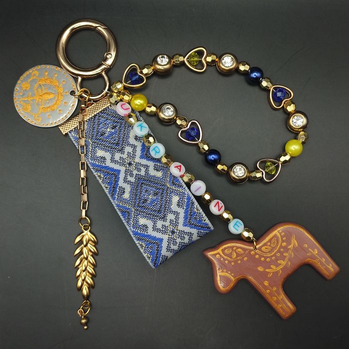 Брелоки з кониками на сумку