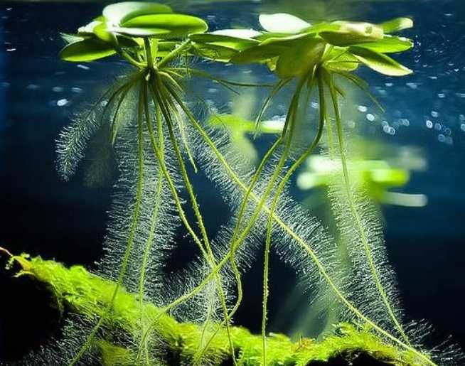 Лімнобіум паростконосний. Акваріумні рослини