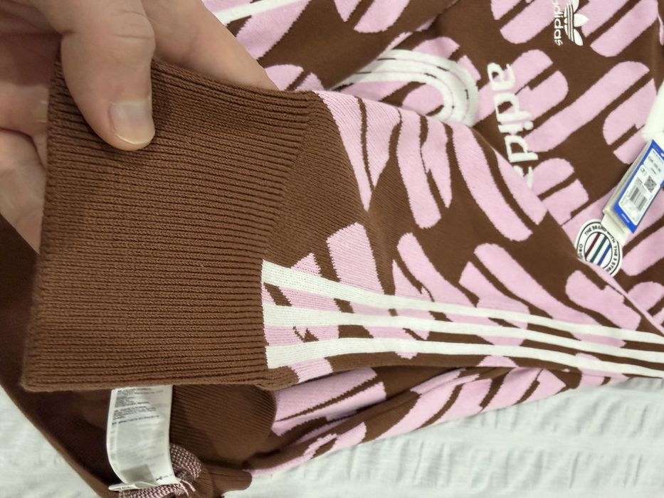 Camisola Adidas Blockcore rosa unisexo