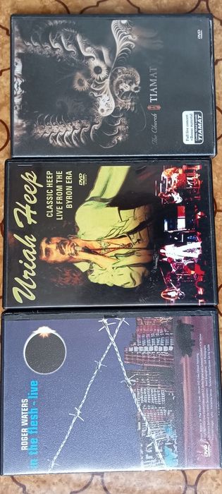ДВД,DVD музыкальные-Rammstein,UDO,Bon Jovi,Tiamat E.Clapton