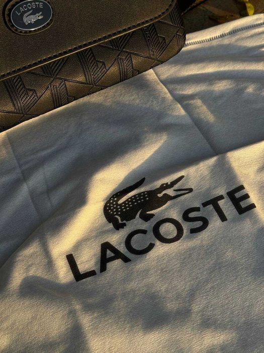 Сумка через плечо Lacoste мессенджер, барсетка Лакоста