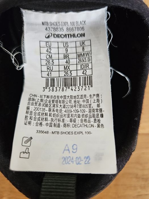 Buty SPD MTB Rockrider EXPL 100 rozmiar 42