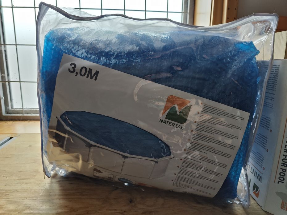 Cobertura de piscina de verão redonda D300cm Naterial