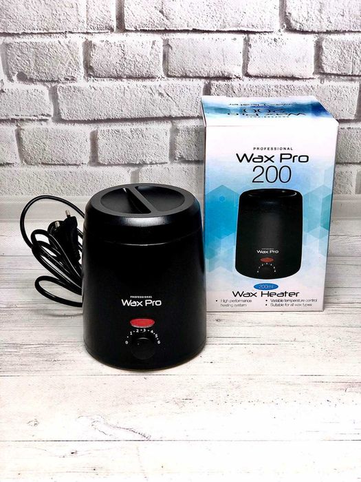 Воскоплав баночный WaxPro 200 mini (черный), 200мл