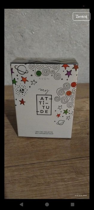 Nowa poda toaletowym my attitude