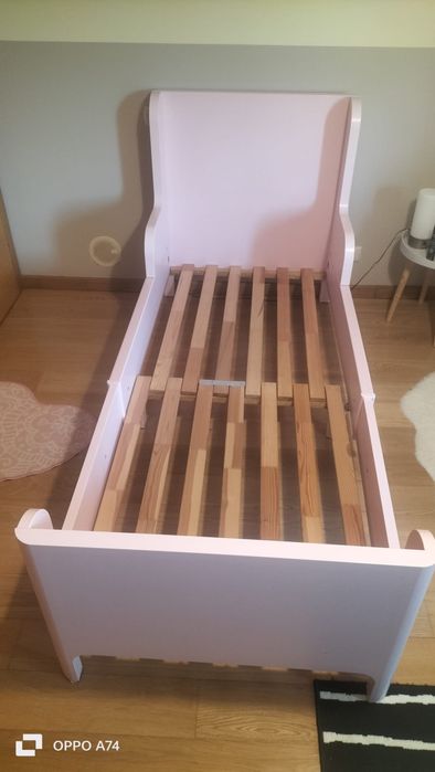 Cama extensivel como nova colchão estrado