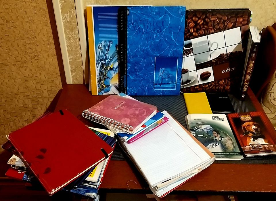 БумагаЧистаяДляЗаписей(40шт) ТетрадиТолстые/ТонкиеБлокнотыАльбомы