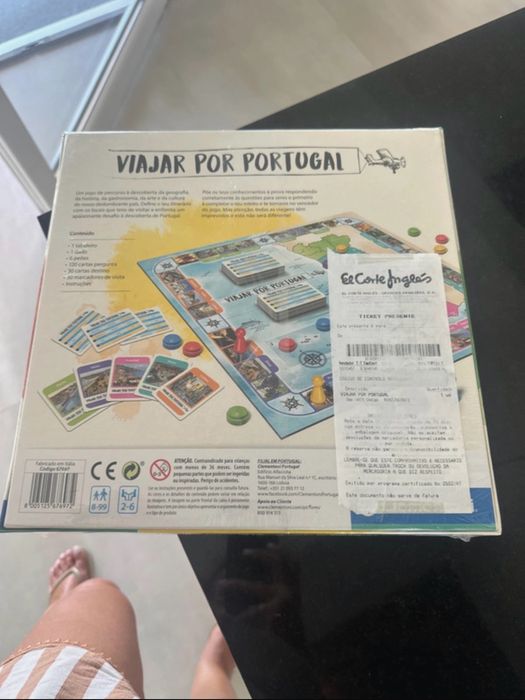 Jogo viajar por portugal- clementoni