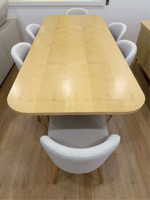 Conjunto de 6 cadeiras mesa de jantar