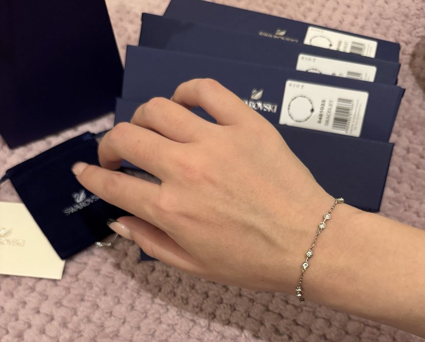 Браслет swarovski сваровськи подарунок