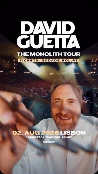 Bilhetes david guetta