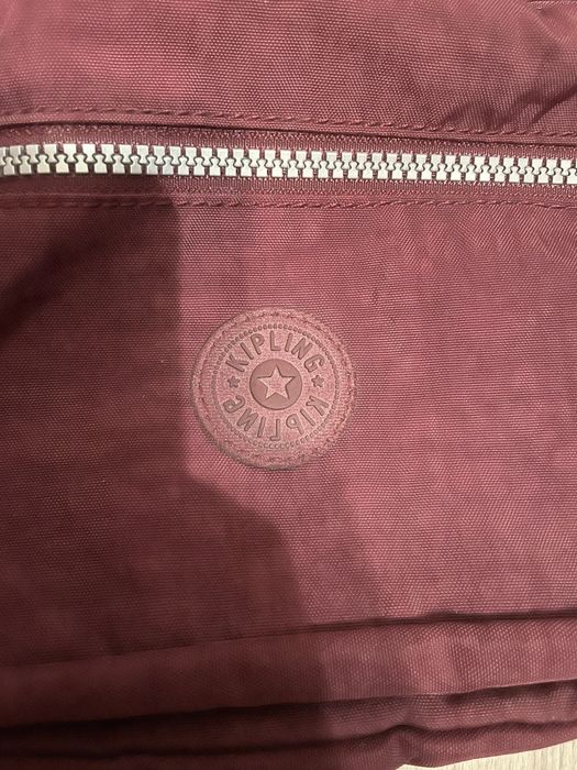 bag kipling бордовая