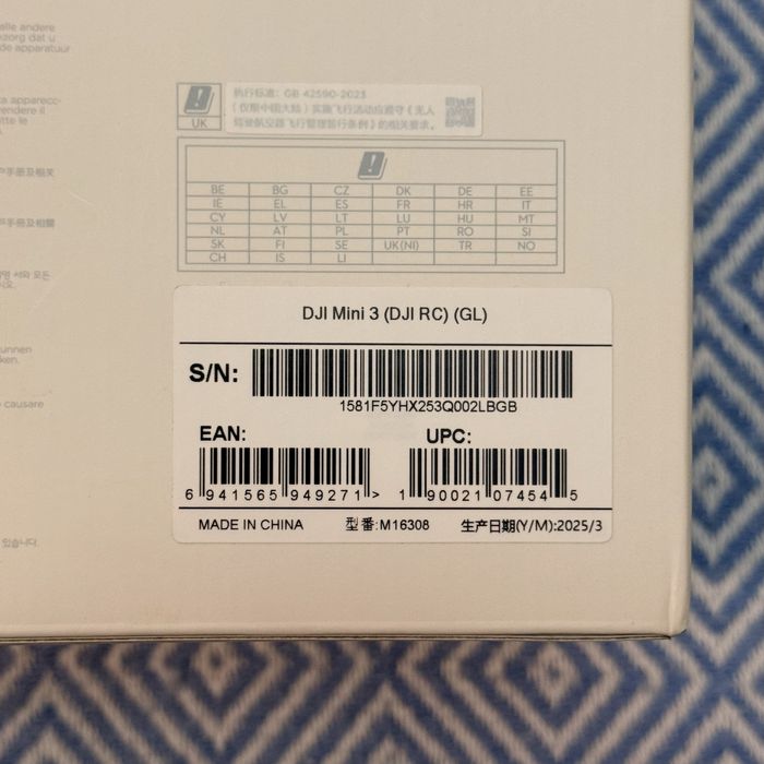 ИДЕАЛ / Дрон Dji Mini 3 + Пульт Dji RC + Аксессуары / Квадрокоптер