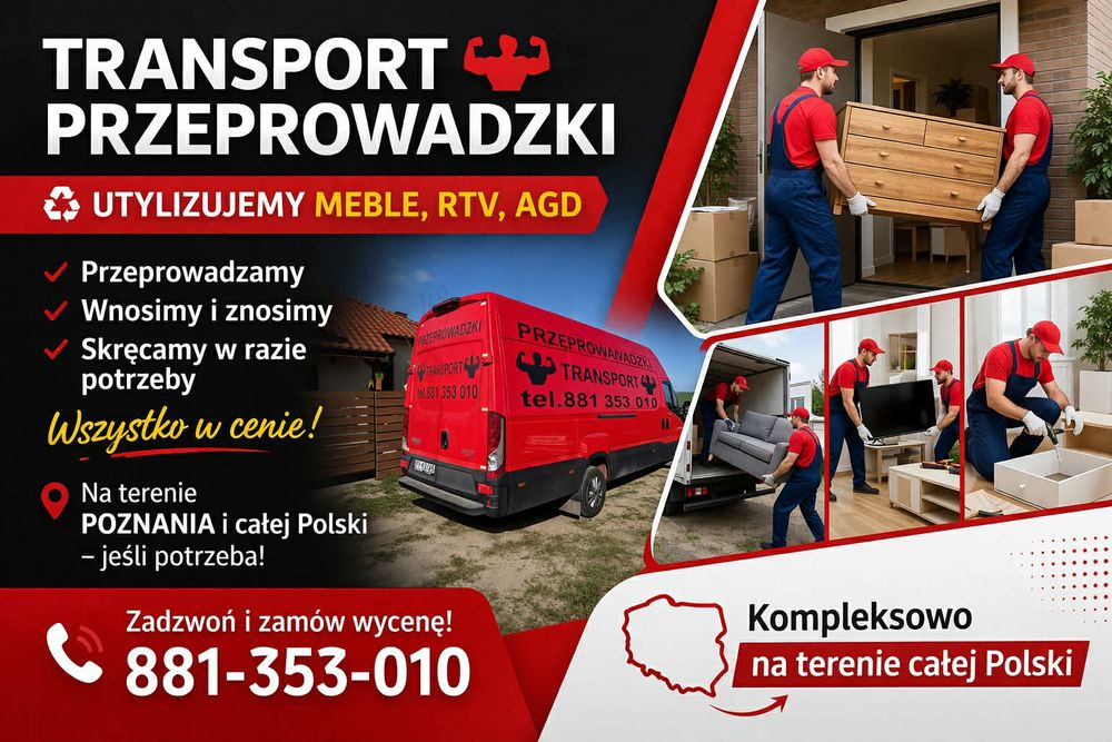 Utylizacija Mebli Przeprowadzka Firmy Trasport Darmowa Wycena Tanio