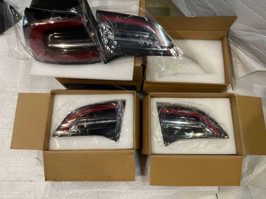 фара фонар под разбор и новая Tesla Model Y  Model 3 LED і линза матри