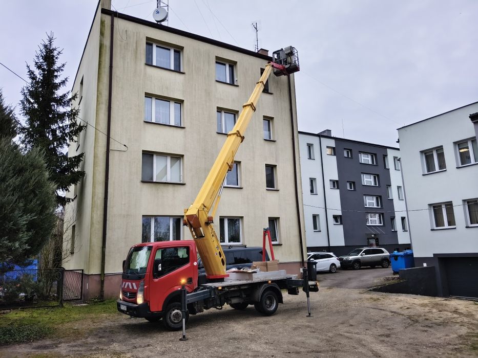 Podnośnik koszowy usługi i wynajem