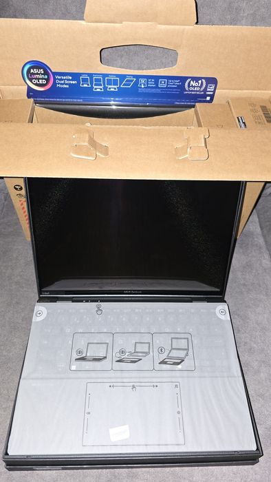 GRANDE OPORTUNIDADE Zenbook Duo OLED UX8406CA (Atenção 2Tb versão 285H, a Melhor) NOVO