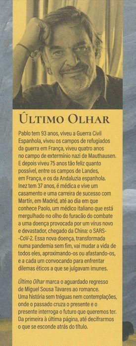 Livro Último Olhar de Miguel Sousa Tavares [Portes Grátis]