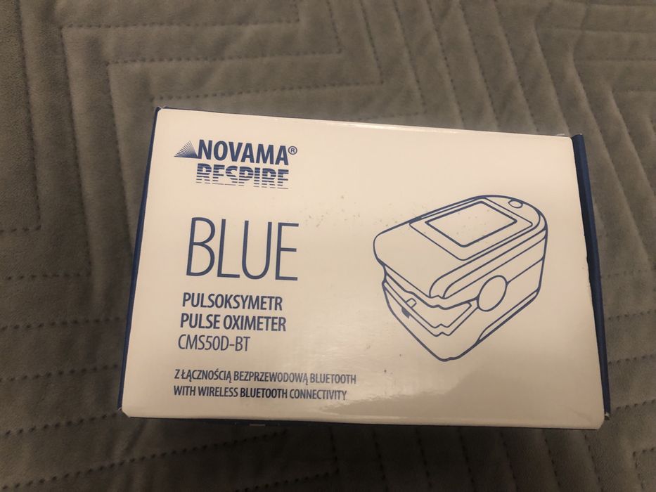 Pulsoksymetr Novama Respire Blue CMS50D-BT