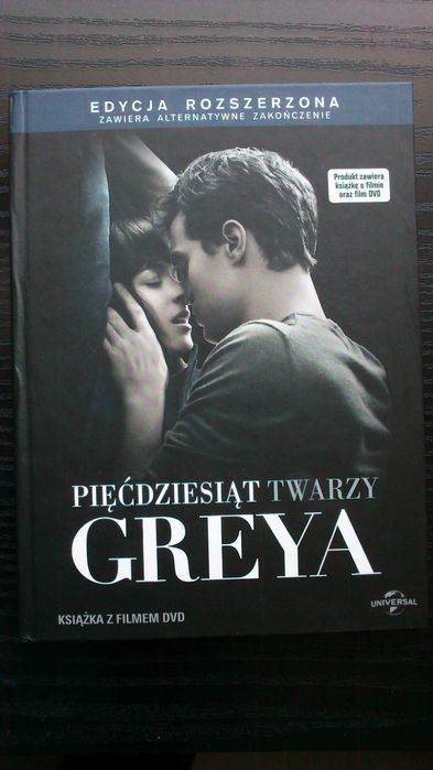 50 twarzy Greya Film DVD książka