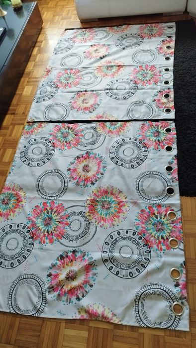 Conjunto de 8 cortinas