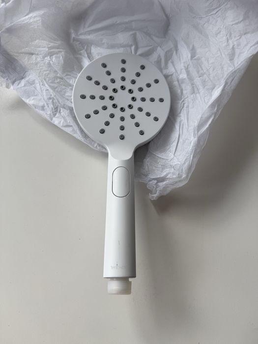 Нова Лійка душова Wenko Design white, пластик (ABS)