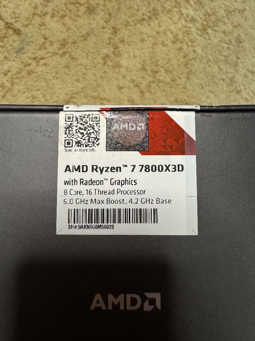 Новий Ryzen 7800x3d