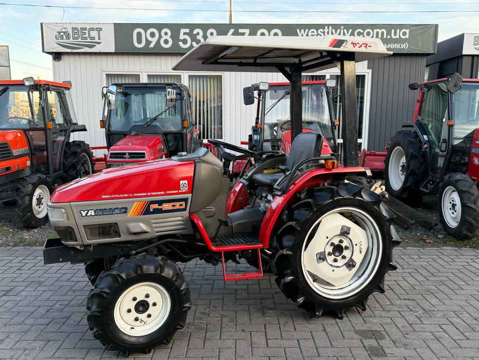 японський трактор/ міні трактор YANMAR F200 + фреза